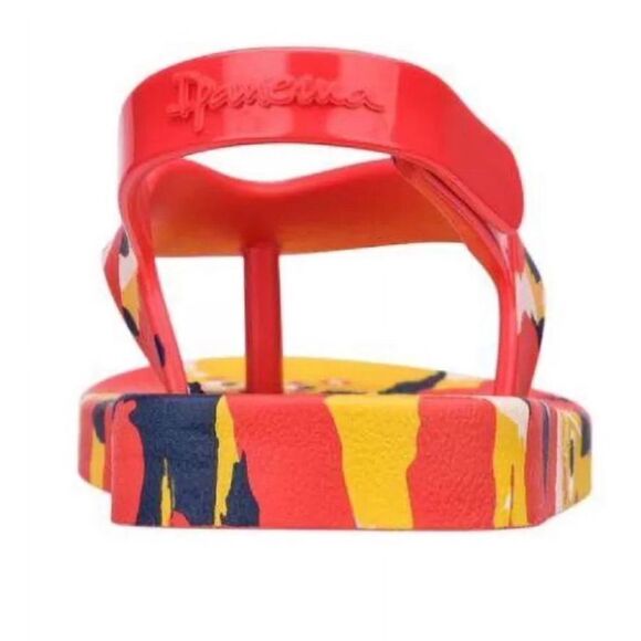NEW MINI MELISSA BEBE + IPANEMA 32804 - RED / YELLOW - size 5 - Picture 4 of 8
